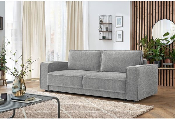 Jasnoszara sofa rozkładana Emile – Bobochic Paris