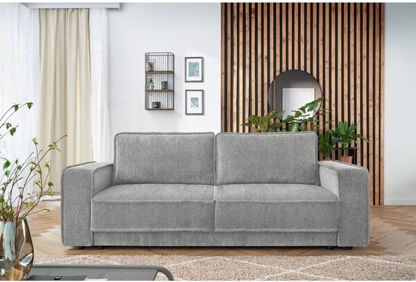 Jasnoszara sofa rozkładana Emile – Bobochic Paris