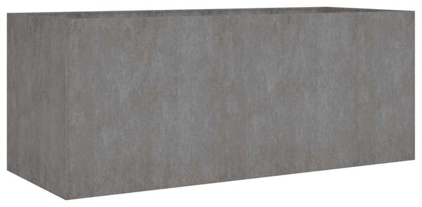 Podwyższona donica, 200x80x80 cm, stal kortenowska