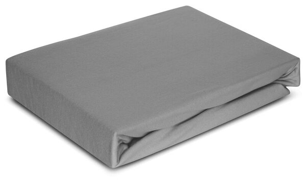 Prześcieradło EUROFIRANY Design 91 Soft z gumką 220 x 200 cm Stalowy