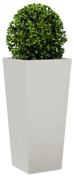 Donica ogrodowa, 35x35x75 cm, stal nierdzewna