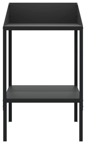 Kwietnik, antracytowy, 56,5x54,5x100 cm, stal galwanizowana