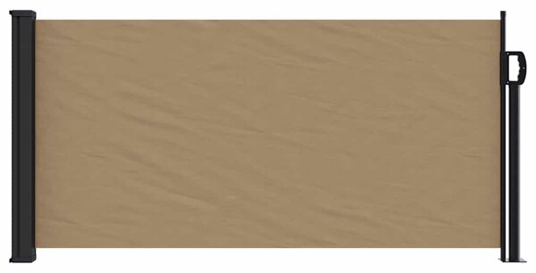 Zwijana markiza boczna, taupe, 100x300 cm