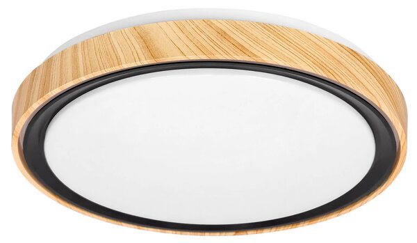 Nowoczesny plafon LED sufitowy z regulowaną barwą światła - Z075 R1-P60