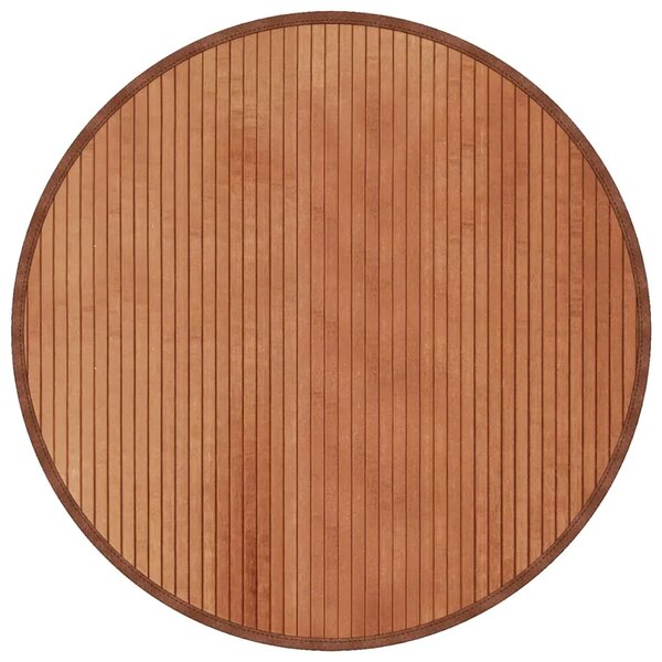 Elegancki brązowy dywan bambusowy 80 cm W3-D01
