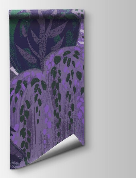 Fototapeta Fioletowe i zielone drzewa, Fototapety Natura, Popularne Fototapety, t01033v1 - Tapeko.pl