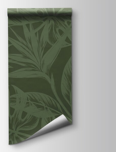 Fototapeta Zielone tło z liśćmi, Fototapety Natura, Popularne Fototapety, t00781 - Tapeko.pl