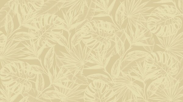 Fototapeta Wzór liści na beżowym tle, Fototapety Natura, Popularne Fototapety, t00781v1 - Tapeko.pl
