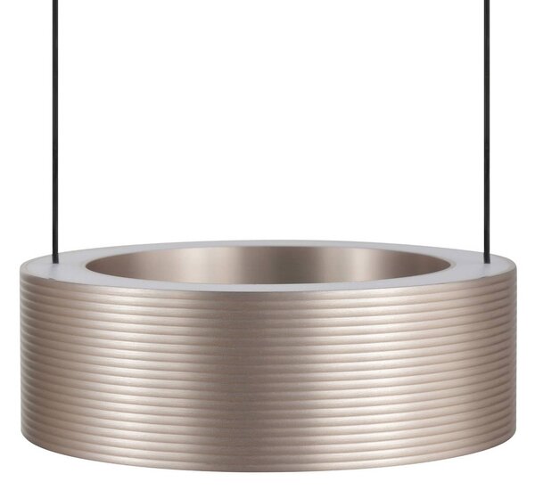 Brilliant Lampa wisząca Axion, możliwość ściemniania, brązowy / rdzawy, salon / jadalnia, metal, nowoczesny