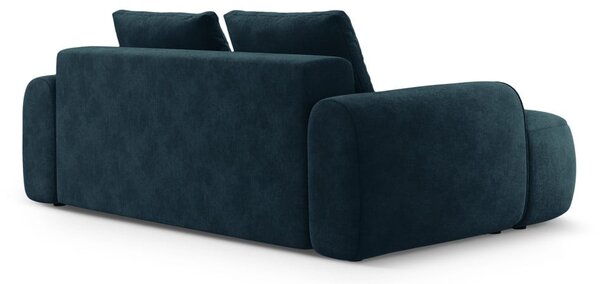 Morska aksamitna sofa 200 cm Linz – Cosmopolitan Design