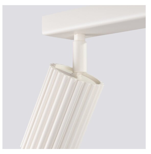 Kremowa lampa punktowa 6,5x117 cm Gleam – Sollux