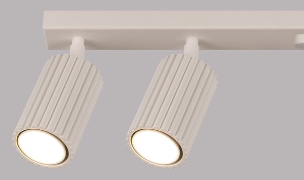Kremowa lampa punktowa 6,5x117 cm Gleam – Sollux