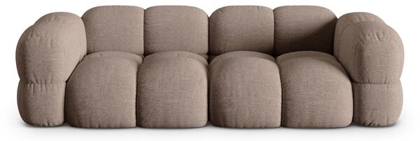 Brązowa sofa 250 cm Loretto – Cosmopolitan Design