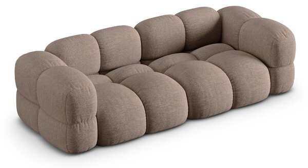 Brązowa sofa 250 cm Loretto – Cosmopolitan Design