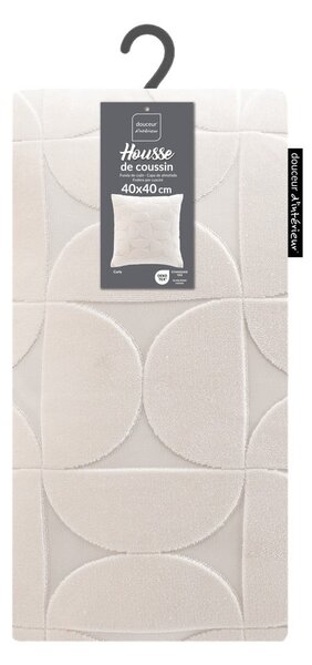 Aksamitna poszewka na poduszkę 40x40 cm Curly – douceur d'intérieur