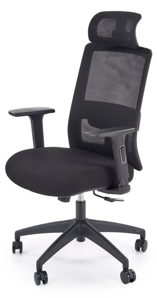 Ergonomiczny fotel biurowy z regulacjami Swift Halmar, zgodny z normą BHP