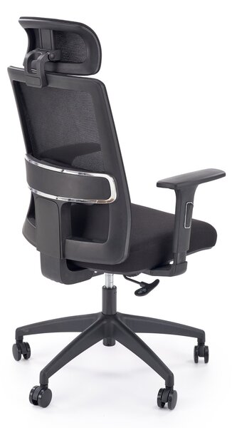Ergonomiczny fotel biurowy z regulacjami Swift Halmar, zgodny z normą BHP