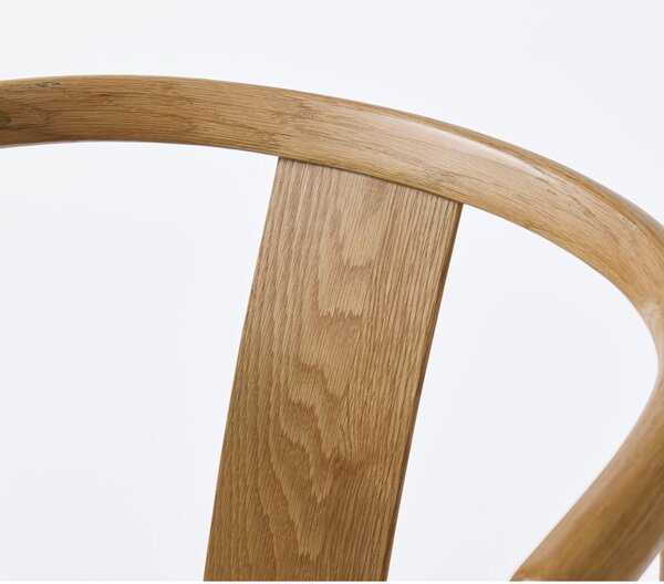 Beżowo-naturalne krzesło Relate – Unique Furniture