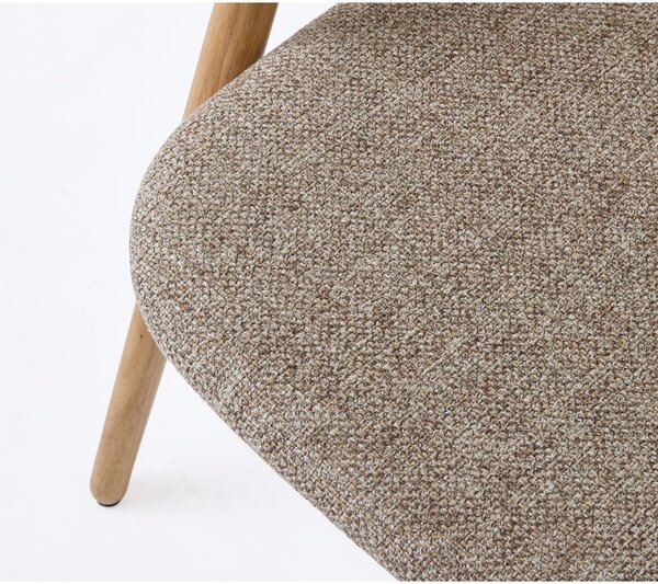Beżowo-naturalne krzesło Relate – Unique Furniture