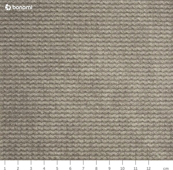 Szara sztruksowa rozkładana/ze schowkiem sofa 215 cm Bjork – Bonami Selection