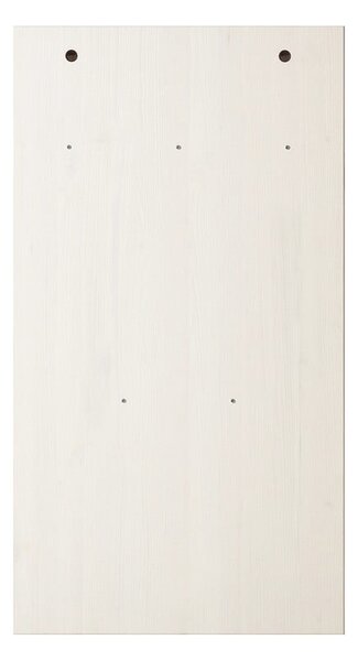 Biały zestaw do przedpokoju z litego drewna sosnowego 55x100x2 cm Anita – Støraa