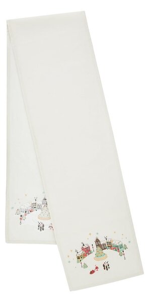 Bawełniany bieżnik 33x220 cm Christmas Town – Catherine Lansfield