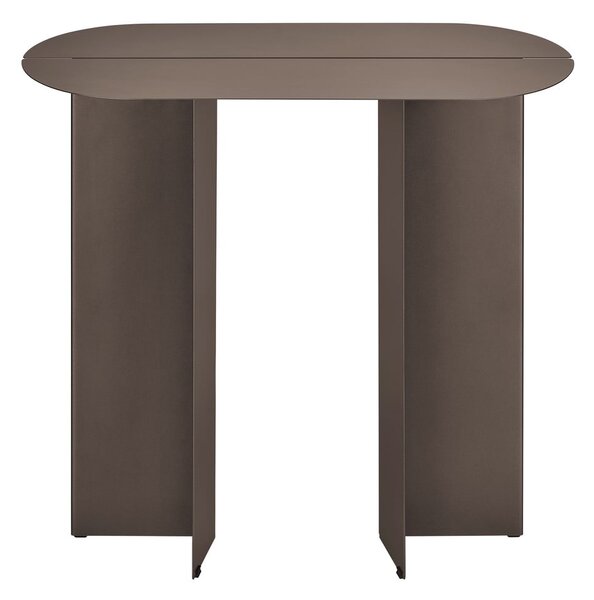 Brązowa stalowa konsola 35x80 cm Oru – Blomus