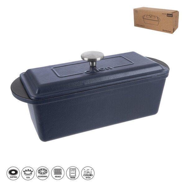 Żeliwna keksówka 35x14 cm Litina – Orion