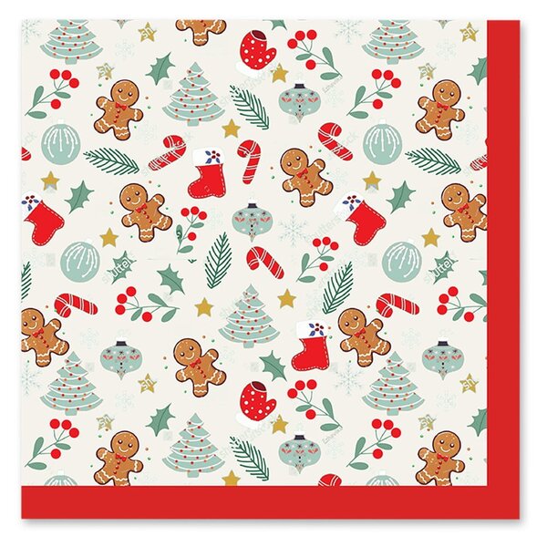Serwetki zestaw 20 szt. 33x33 cm Cookie – Homéa