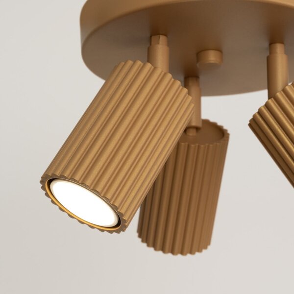 Lampa punktowa w kolorze złota Gleam – Sollux