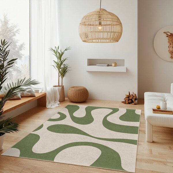 Zielony chodnik odpowiedni do prania 80x200 cm Matcha Latte – Mila Home
