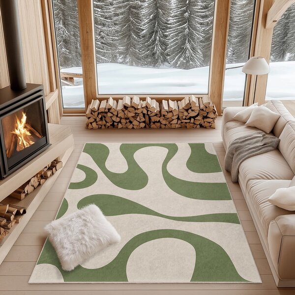 Zielony chodnik odpowiedni do prania 80x200 cm Matcha Latte – Mila Home