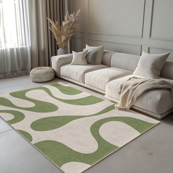 Zielony chodnik odpowiedni do prania 80x200 cm Matcha Latte – Mila Home