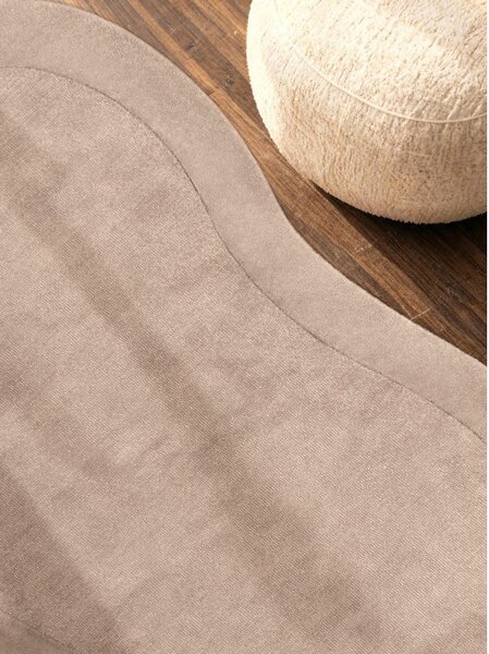 Beżowy dywan z mieszanki wełny tkany ręcznie 125x200 cm Kari Organic – Villeroy&Boch