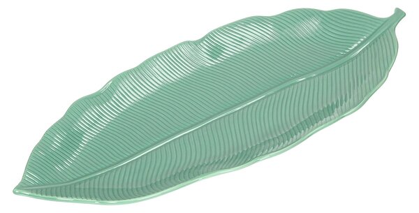 Półmisek Jungle Leaves 47cm light green