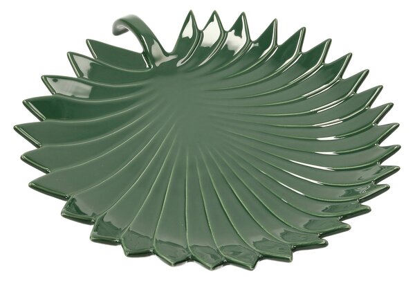 Półmisek Jungle Leaves 35cm green