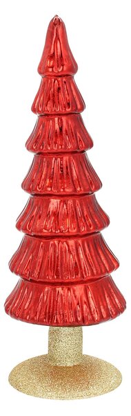 Dekoracja Red Christmas Tree 28cm