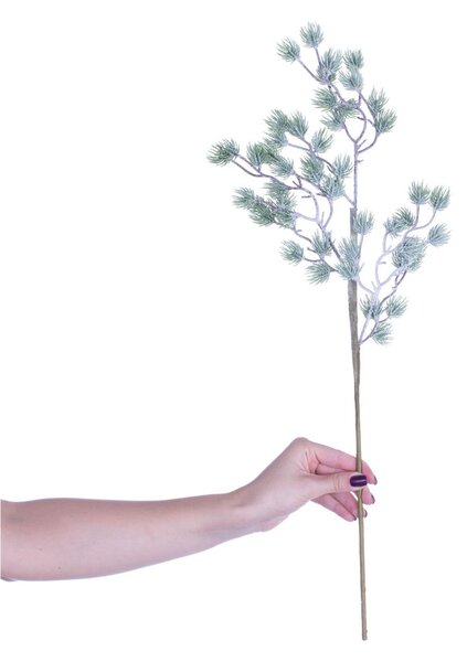 Gałązka Snowy Twig 20x2x62cm light green
