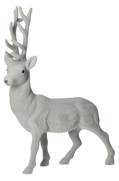 Dekoracja Reindeer 30x9x40 grey