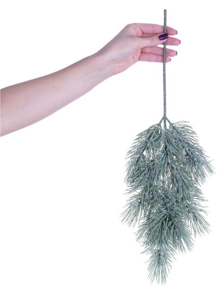 Gałązka Frosted Conifer 16x5x50cm
