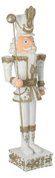 Figurka Dziadek do orzechów 55 cm white