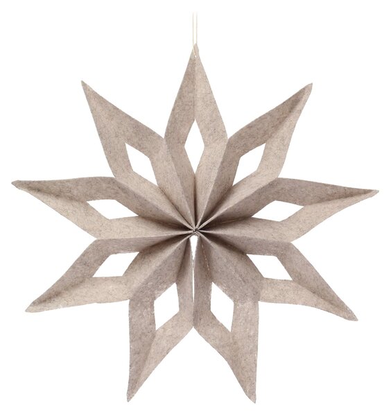 Ozdoba świąteczna Nivalis I beige 50 cm