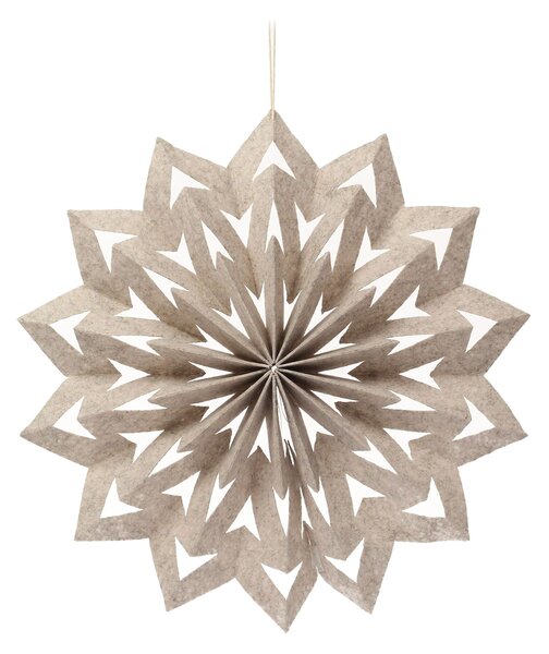 Ozdoba świąteczna Nivalis II beige 40 cm
