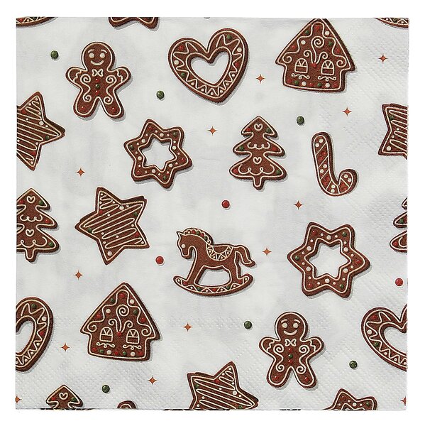 Serwetki świąteczne Cookie II 20 szt