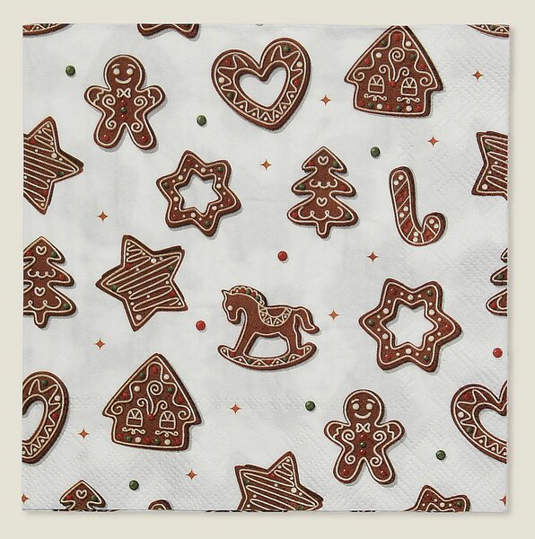 Serwetki świąteczne Cookie II 20 szt