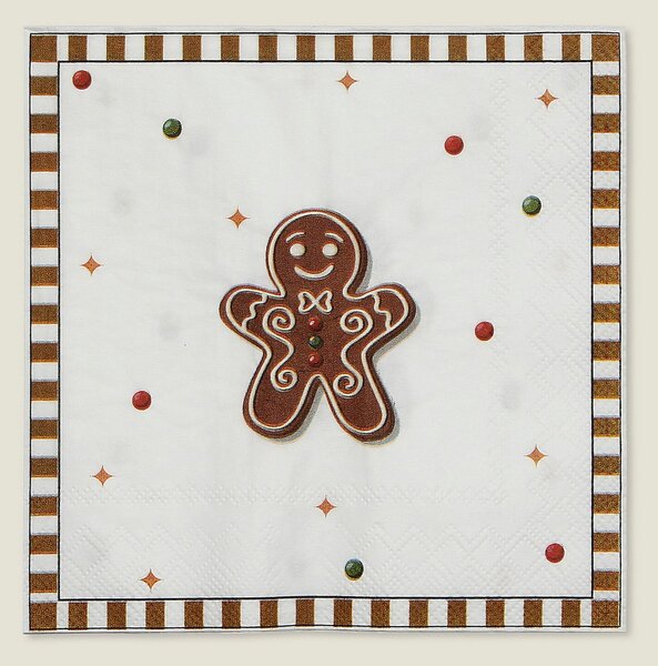 Serwetki świąteczne Cookie I 20 szt