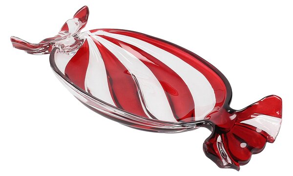 Półmisek szklany Candy 34x15x4 cm