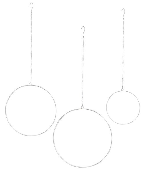Dekoracja wisząca Rings 3szt