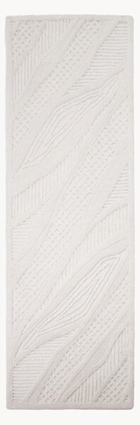 Ręcznie tuftowany chodnik z wełny z wypukłą strukturą Sculptured Abstract