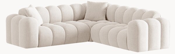 Narożna sofa szenilowa Treno (3-osobowa)